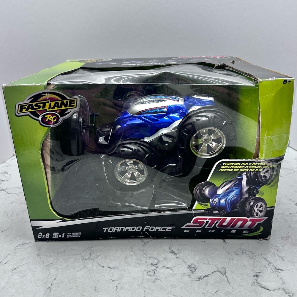 NEW NIB Fast Lane RC Tornado Force Stunt Series 2015 27MHZ *Box Damage*
